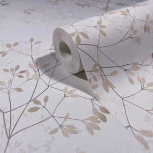 Fresh Up Beige Oksainen Tapetti 88933