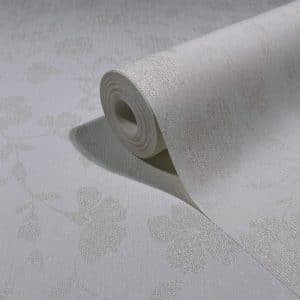Pia Vaaleanharmaa Pikkukukat Tapetti 82585