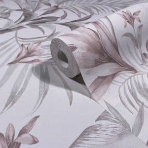 Pia Vaaleanvihreä Lehdet Tapetti 89051