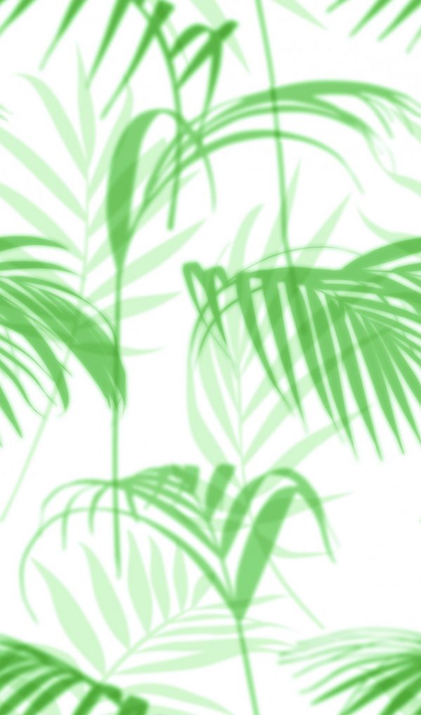 Vihreä Smart Art Easy Palmunlehti valokuvatapetti 47209.