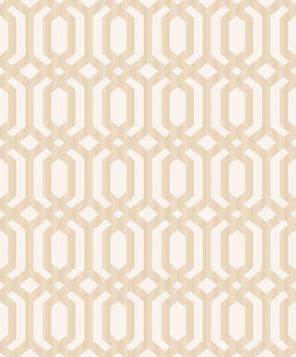 Myriad Trellis beige säleikkö tapetti