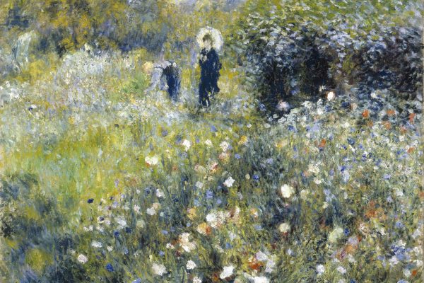 Dimex 0256 Woman in Garden - Pierre Auguste Renoir valokuvatapetti