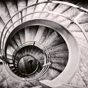 Dimex 0271 Spiral Stairs valokuvatapetti
