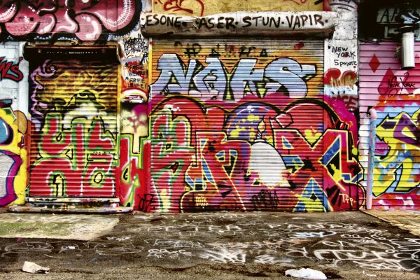 Dimex 0321 Graffiti Street valokuvatapetti